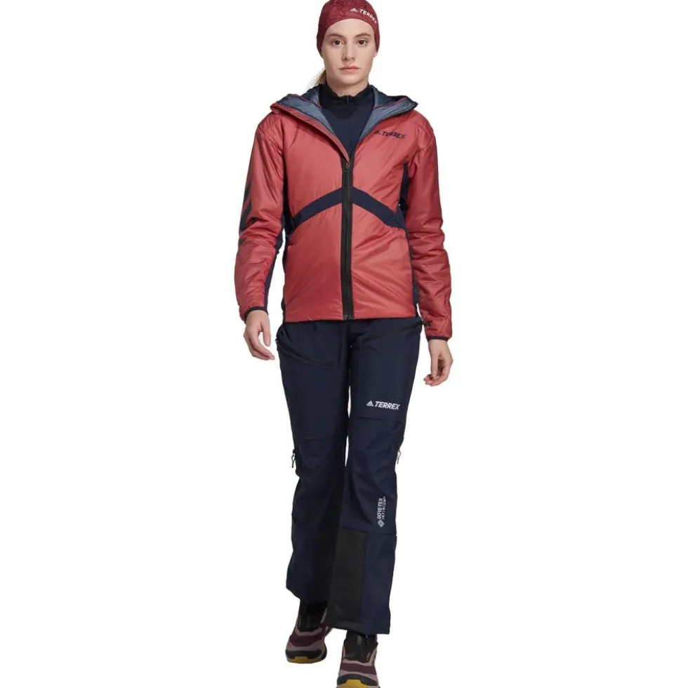 Giubbotto tecnico adidas W Terrex Skyclimb Gore Hybrid Insulation Wonder Red Legend Ink