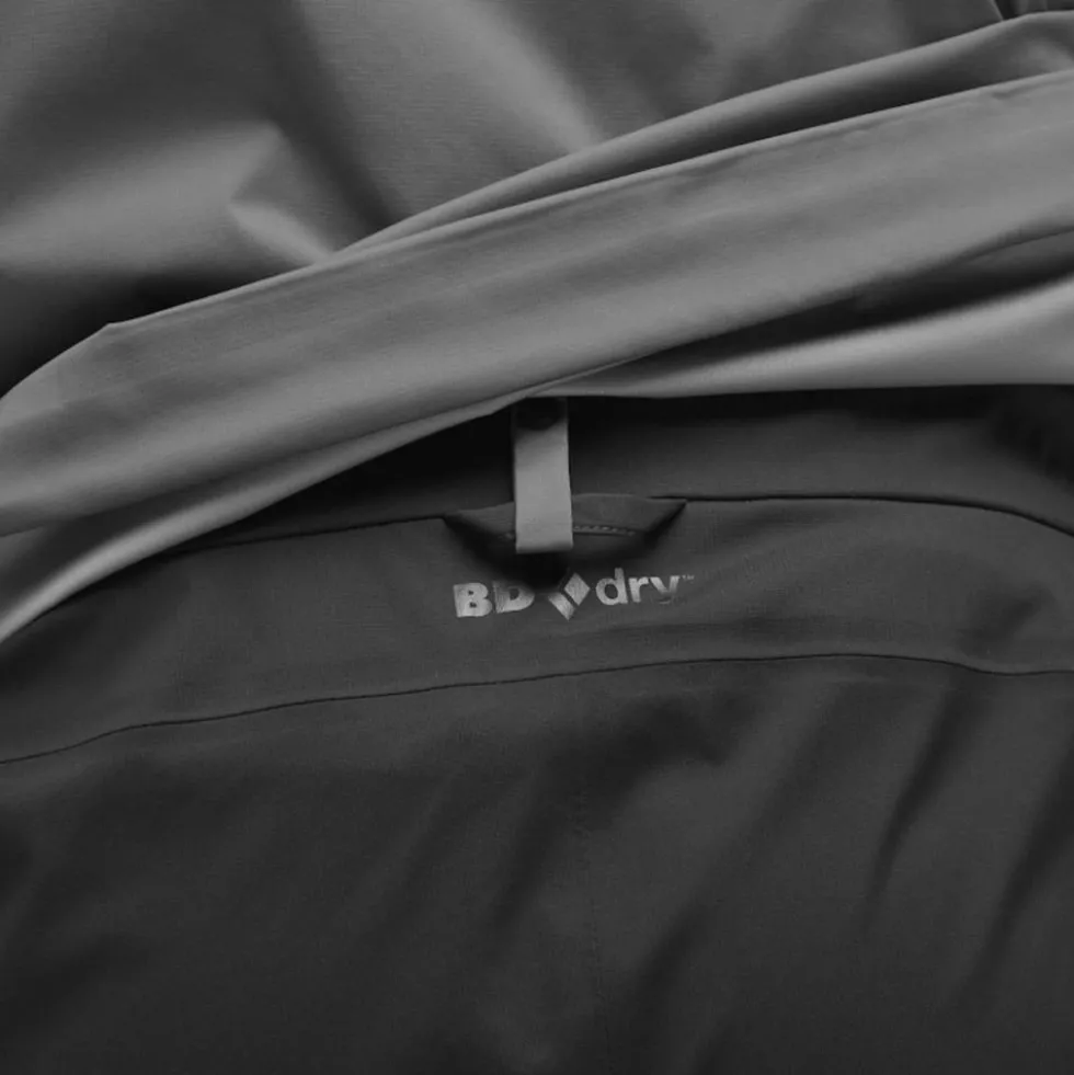 Giubbotto tecnico Black Diamond M Recon Stretch LT Shell Smoke Carbon