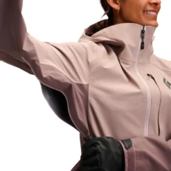 Giubbotto tecnico Black Diamond W Recon Stretch Shell Pale Mauve Dark Mauve