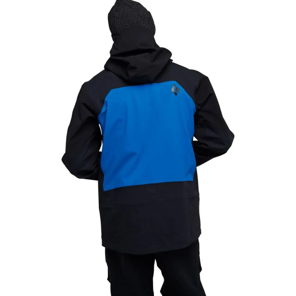 Giubbotto tecnico Black Diamond M Recon Stretch Pro Shell Black Kingfisher