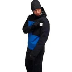 Giubbotto tecnico Black Diamond M Recon Stretch Pro Shell Black Kingfisher