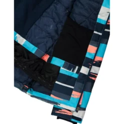 Giubbotto tecnico CMP Kid Girl Jacket Snaps Hood Topazio Bianco Lotus