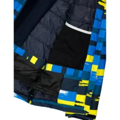 Giubbotto tecnico CMP Kid Jacket Snaps Hood Royal Blue Blue
