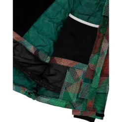 Giubbotto tecnico CMP Kid Jacket Snaps Hood Deep Mint Alipne Tango