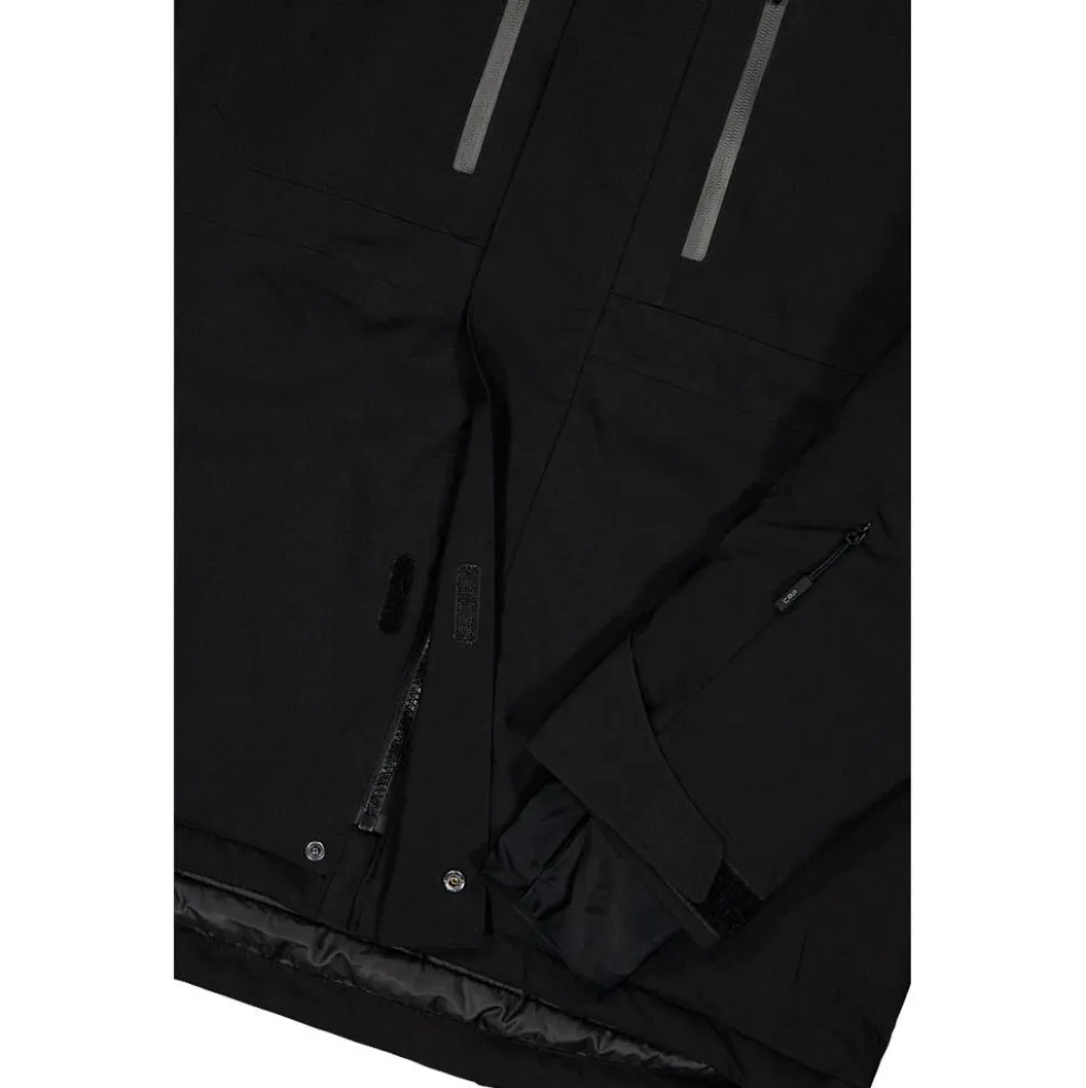 Giubbotto tecnico CMP Man Jacket Fix Hood Nero