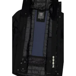 Giubbotto tecnico CMP Man Jacket Fix Hood Nero