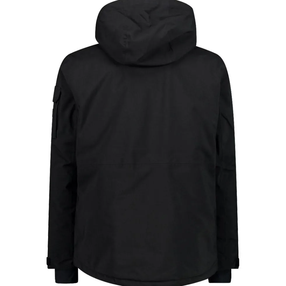 Giubbotto tecnico CMP Man Jacket Fix Hood Nero