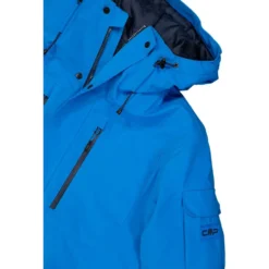 Giubbotto tecnico CMP Man Jacket Fix Hood Royal Blue