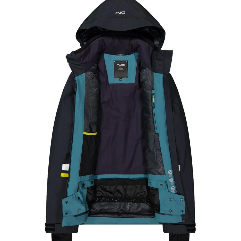 Giubbotto tecnico CMP Man Jacket Zip Hood Nilo
