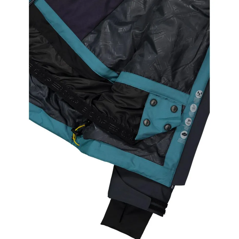 Giubbotto tecnico CMP Man Jacket Zip Hood Nilo