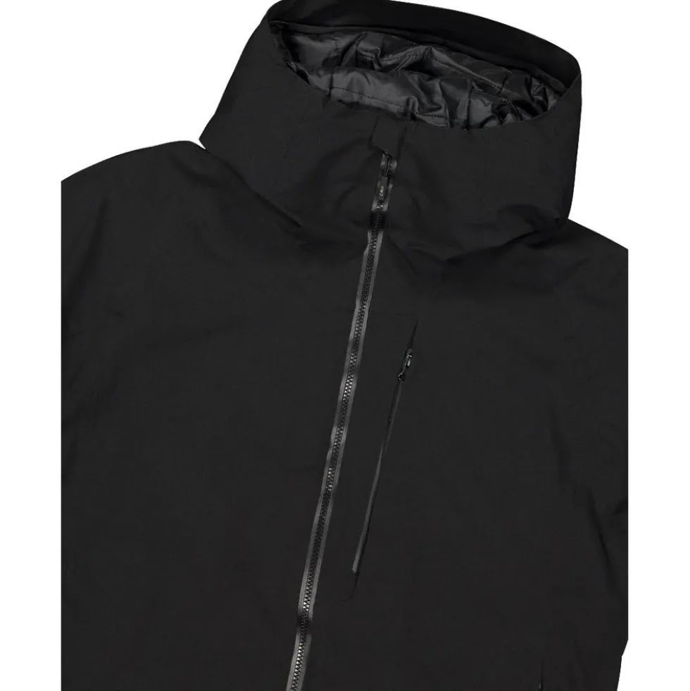 Giubbotto tecnico CMP Man Jacket Fix Hood Nero