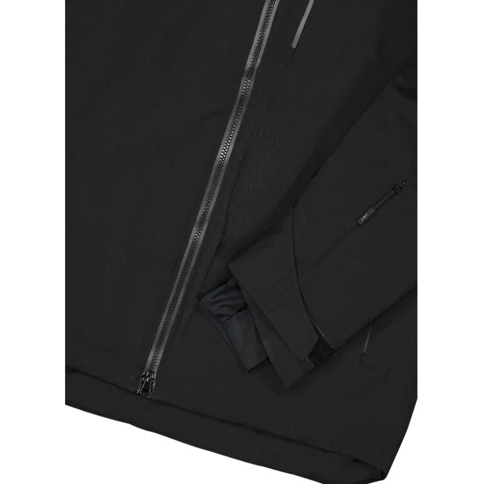 Giubbotto tecnico CMP Man Jacket Fix Hood Nero
