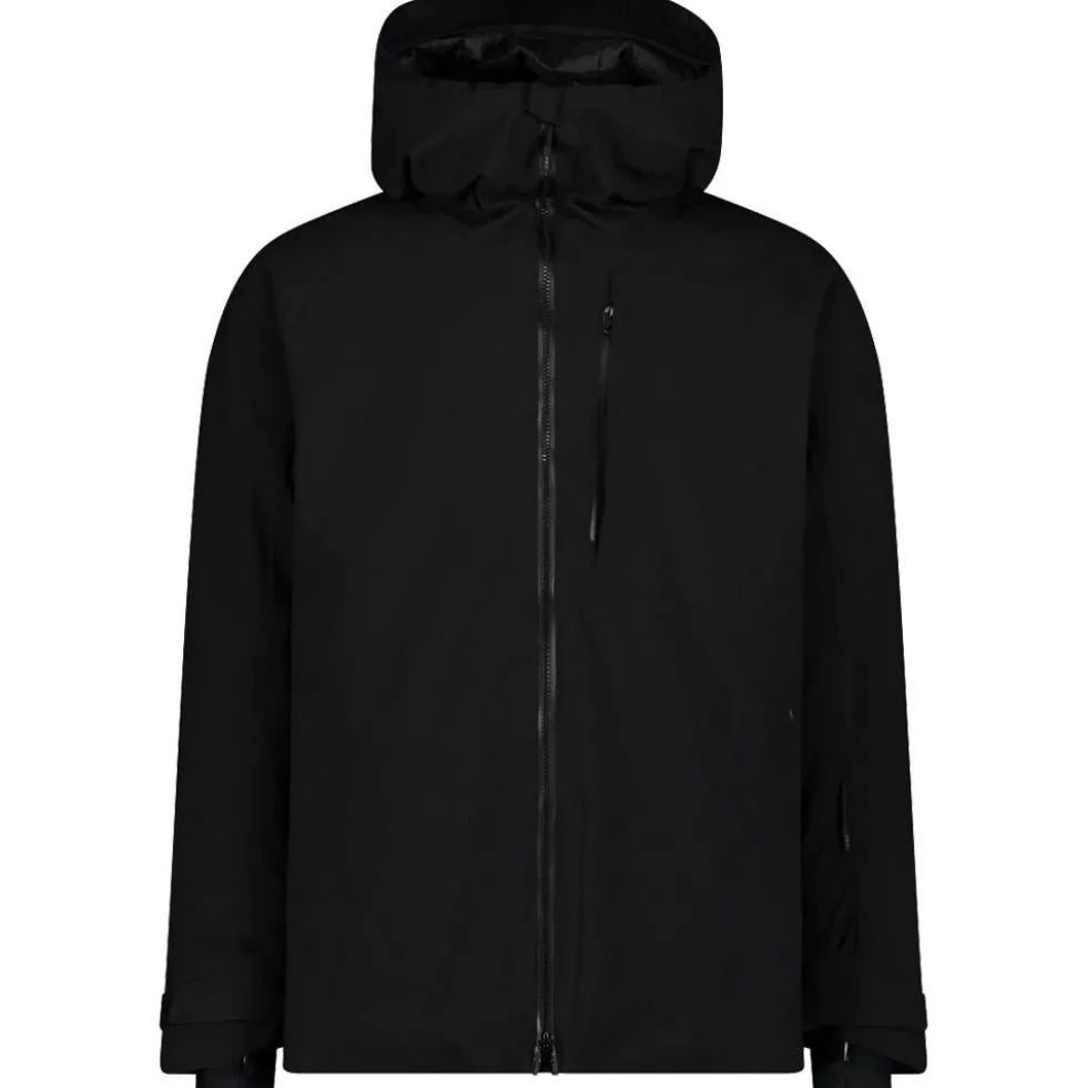 Giubbotto tecnico CMP Man Jacket Fix Hood Nero