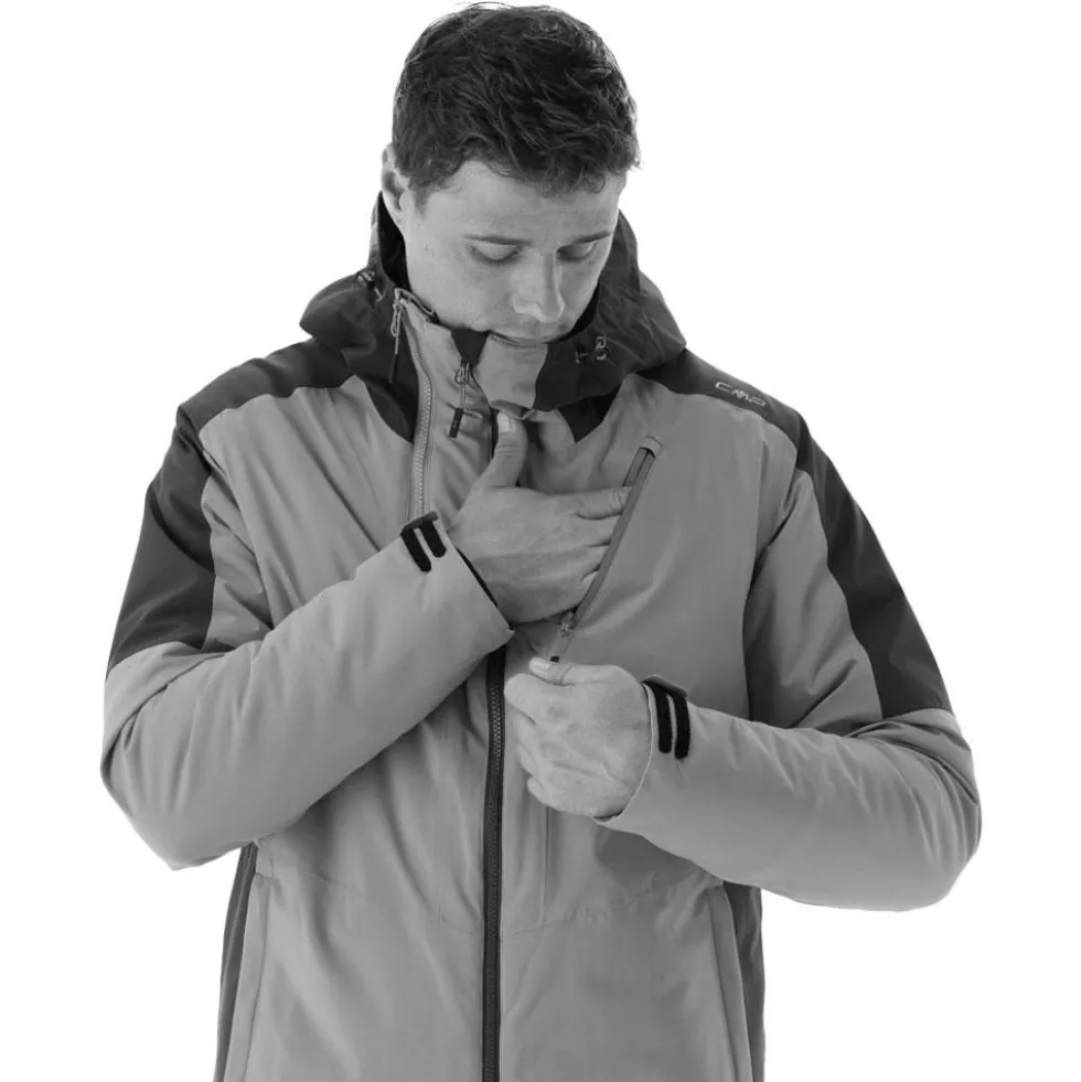 Giubbotto tecnico CMP Man Jacket Fix Hood Tango