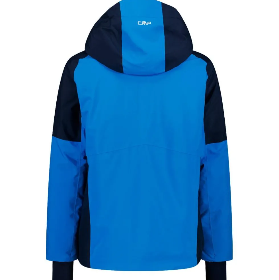 Giubbotto tecnico CMP Man Jacket Fix Hood Royal Blue