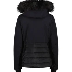 Giubbotto tecnico CMP Woman Jacket Zip Hood Nero
