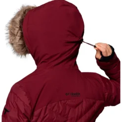 Giubbotto tecnico Columbia Bird Mountain III Insulated Rich Wine