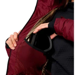 Giubbotto tecnico Columbia Bird Mountain III Insulated Rich Wine