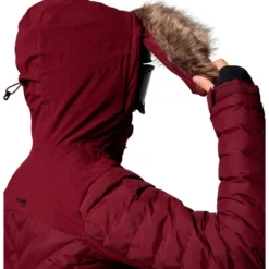 Giubbotto tecnico Columbia Bird Mountain III Insulated Rich Wine