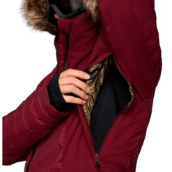Giubbotto tecnico Columbia Bird Mountain III Insulated Rich Wine