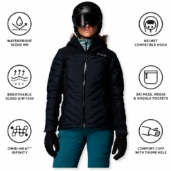 Giubbotto tecnico Columbia Bird Mountain III Insulated Black