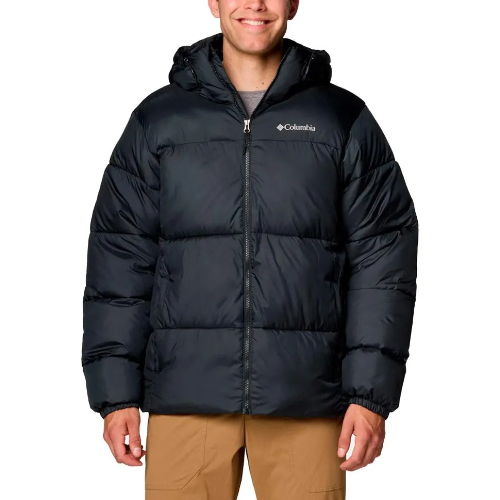 Giubbotto tecnico Columbia Puffect II Hooded Jkt Black