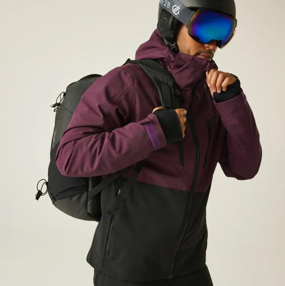 Giubbotto tecnico DARE2B Baseplate III Jacket Black Fig