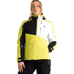 Giubbotto tecnico DARE2B Chute Jacket Yellow Plum Black