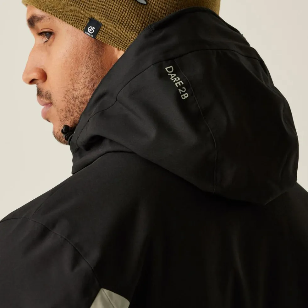 Giubbotto tecnico DARE2B Eagle III Jacket Abbey Stone Black