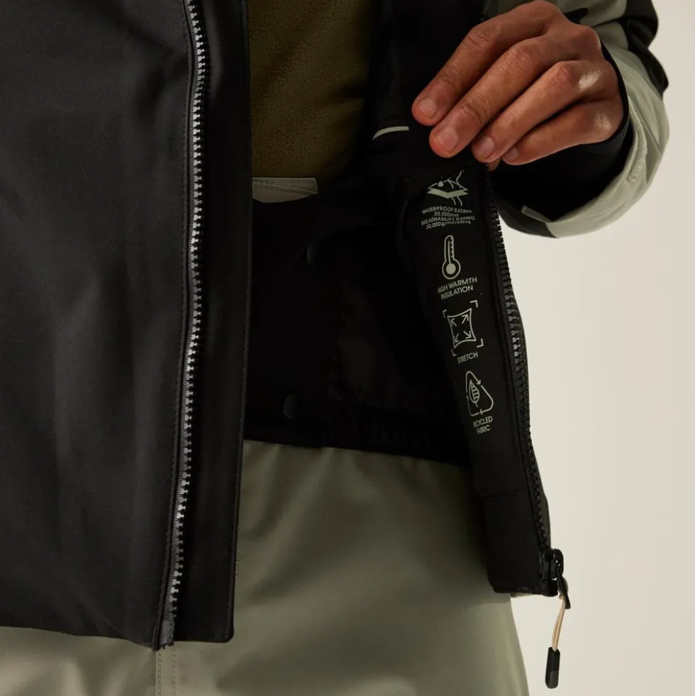 Giubbotto tecnico DARE2B Eagle III Jacket Abbey Stone Black