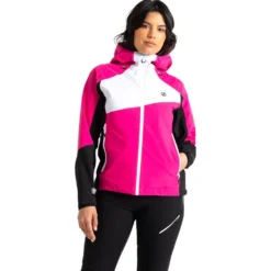 Giubbotto tecnico DARE2B Excalibar Jacket Pure Pink Black