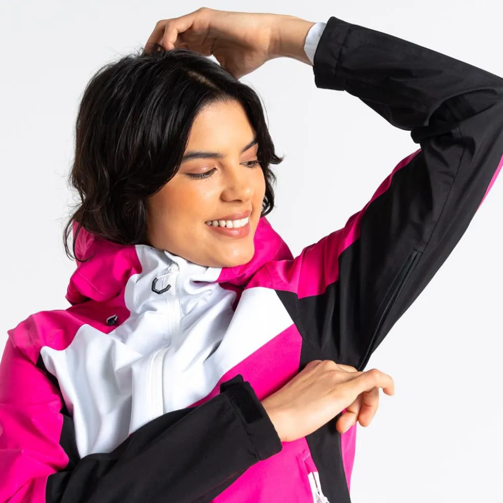 Giubbotto tecnico DARE2B Excalibar Jacket Pure Pink Black