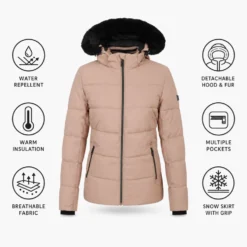 Giubbotto tecnico DARE2B Glamorize V Jacket Cashmere