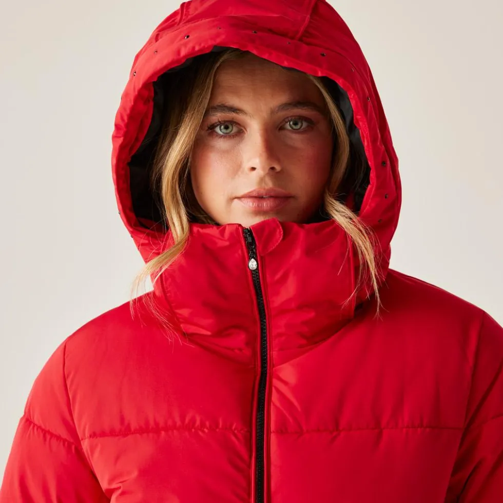 Giubbotto tecnico DARE2B Glitz Padded Ski True Red Black