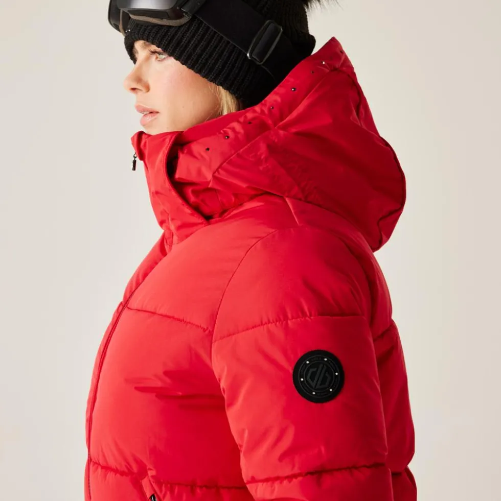 Giubbotto tecnico DARE2B Glitz Padded Ski True Red Black