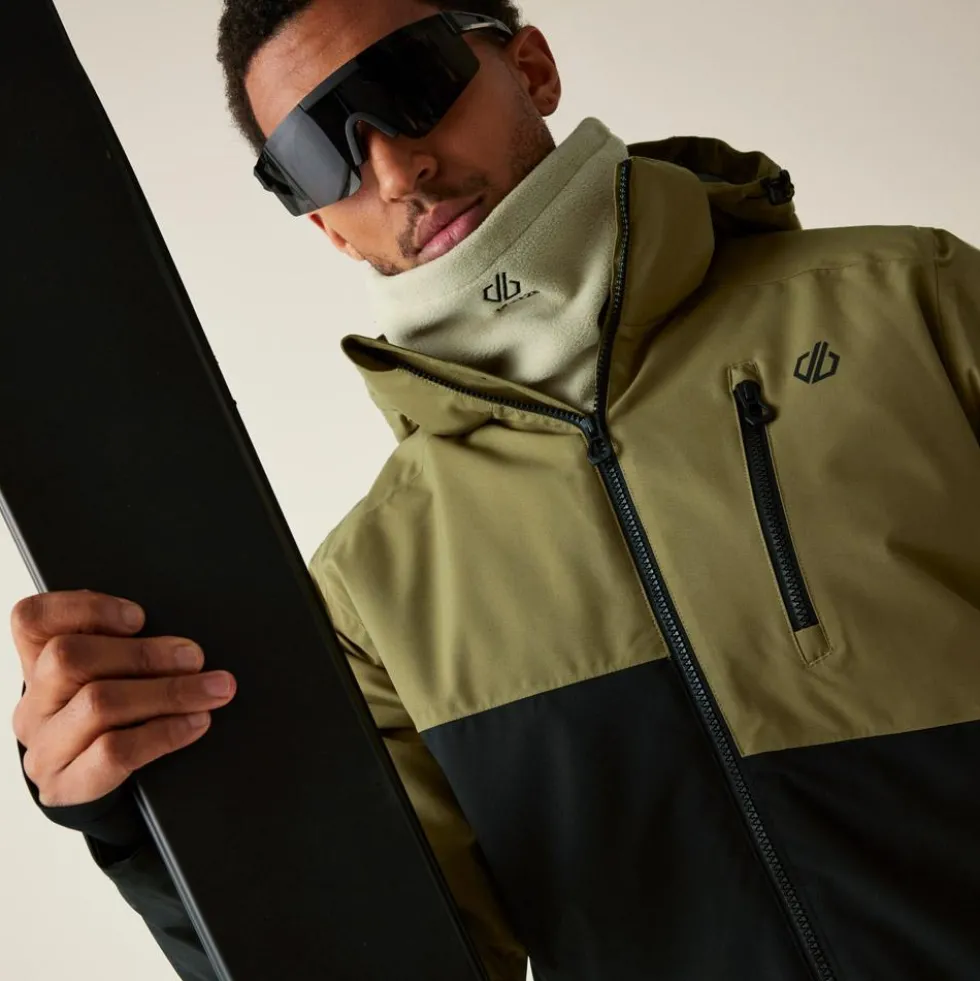 Giubbotto tecnico DARE2B Halfpipe III Jacket Martini Olive Black
