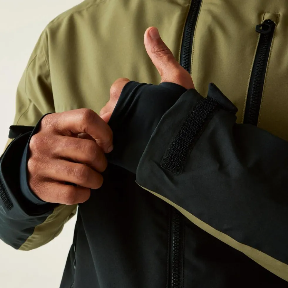 Giubbotto tecnico DARE2B Halfpipe III Jacket Martini Olive Black
