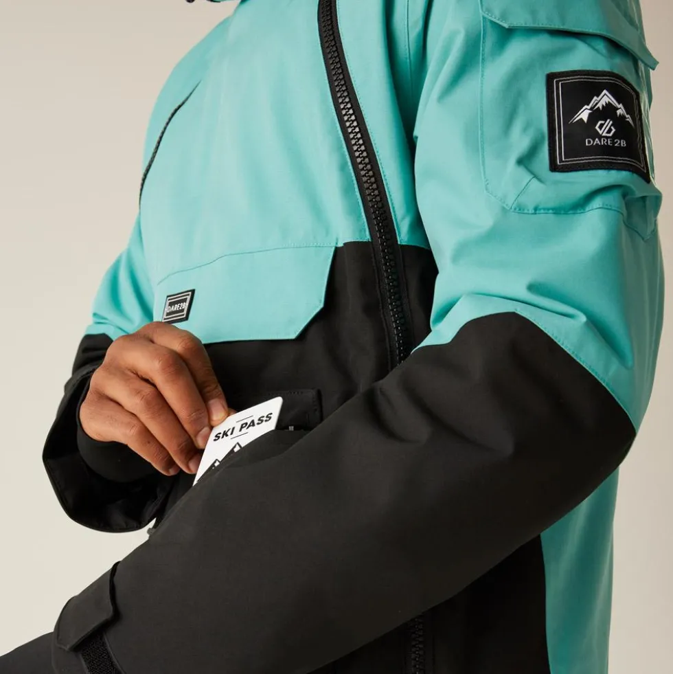 Giubbotto tecnico DARE2B T-Bar Overhead II Jacket Bristol Blue Black