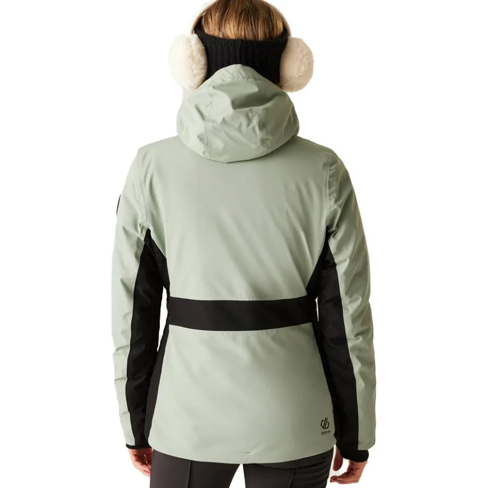 Giubbotto tecnico DARE2B W's Issy Glacier Green Black