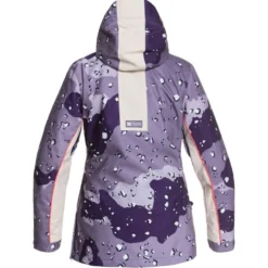 Giubbotto tecnico DC Envy Anorak Chocolate Chip Grapescale Camo