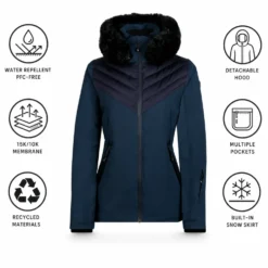Giubbotto tecnico Degré 7 Geod V2 Midnight