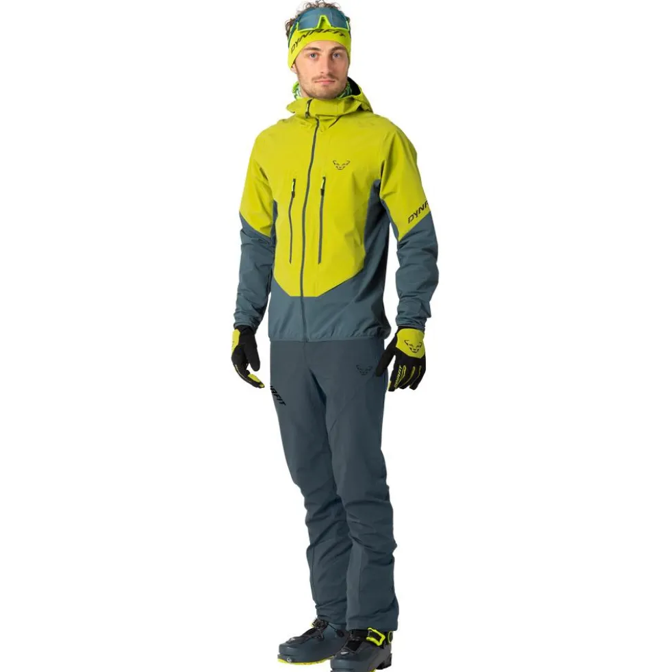 Giubbotto tecnico Dynafit Blacklight Softshell Jacket M Golden Lime