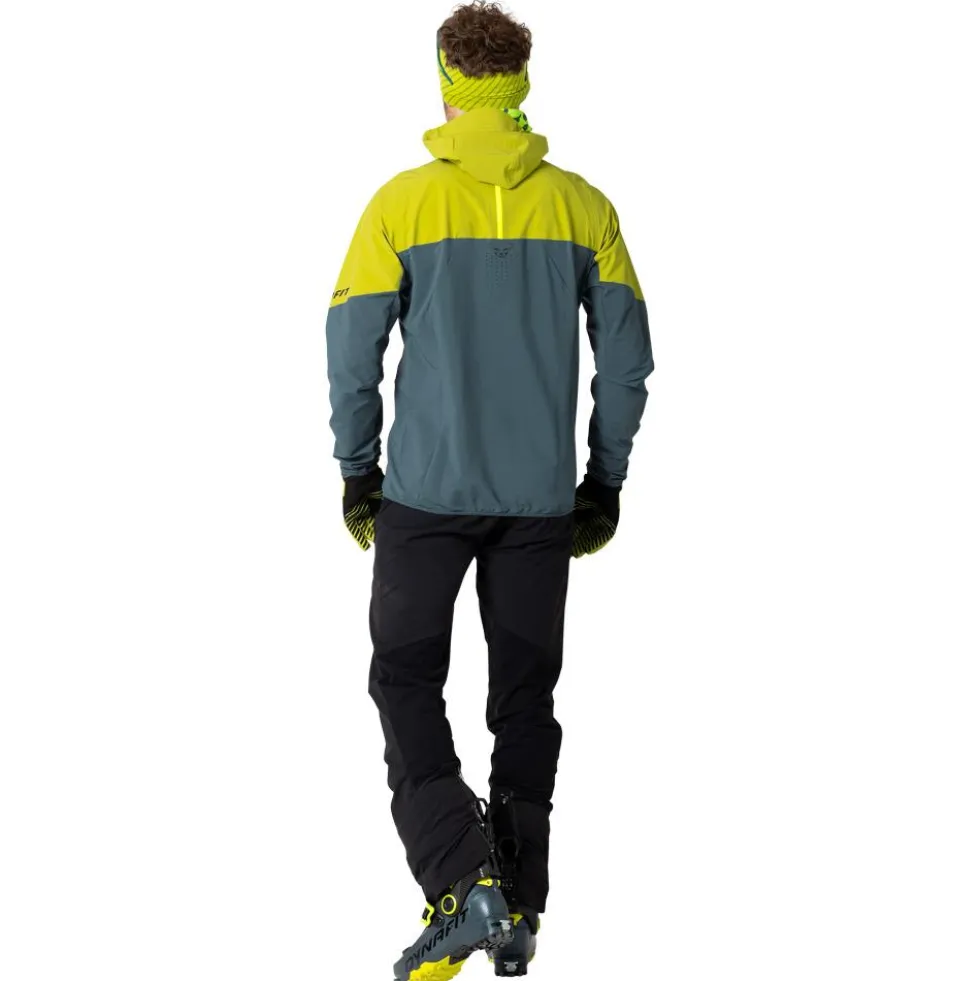 Giubbotto tecnico Dynafit Blacklight Softshell Jacket M Golden Lime