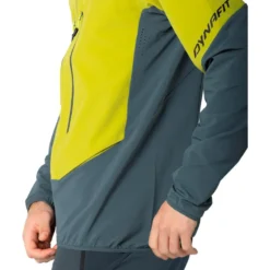 Giubbotto tecnico Dynafit Blacklight Softshell Jacket M Golden Lime