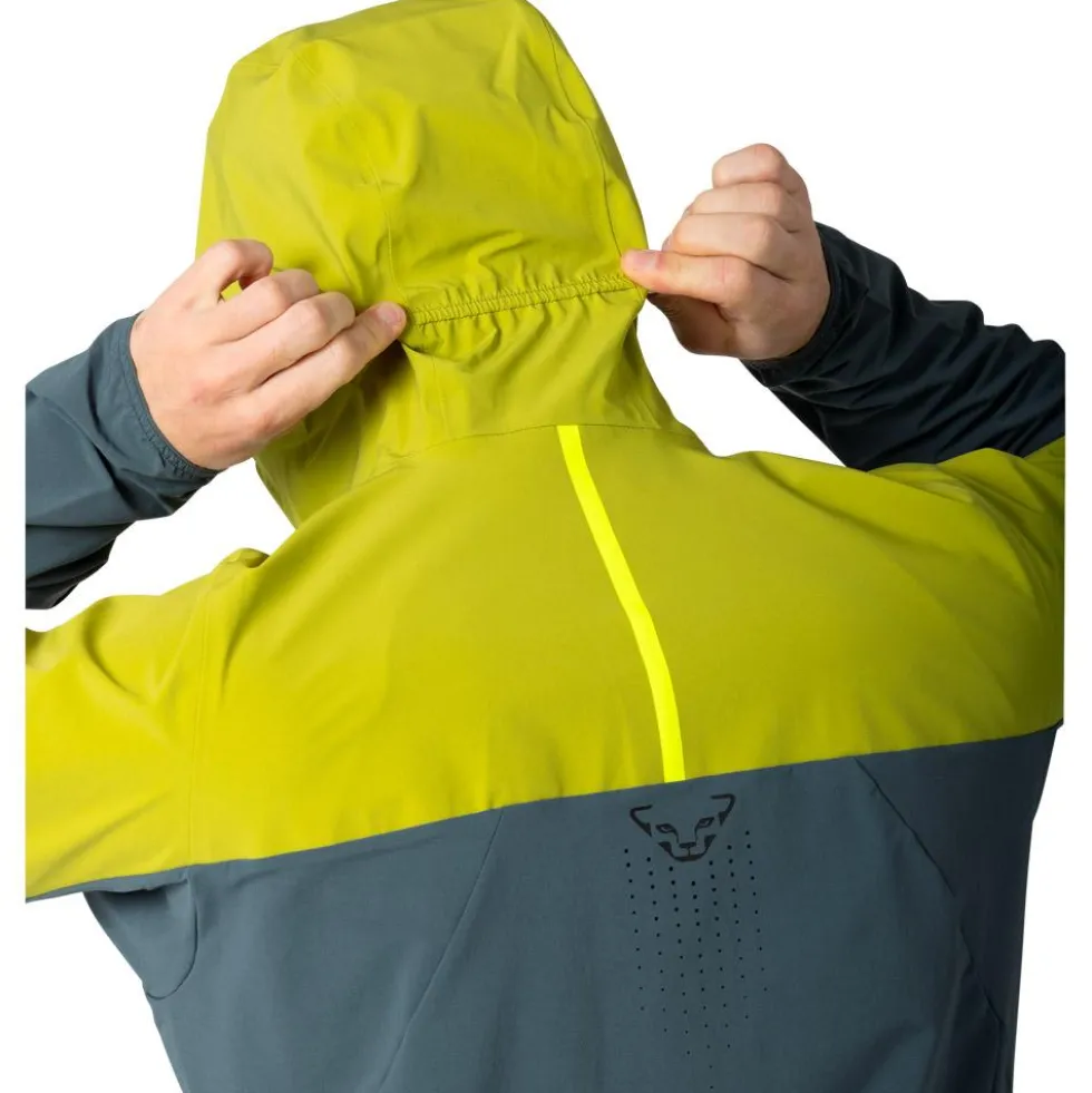 Giubbotto tecnico Dynafit Blacklight Softshell Jacket M Golden Lime