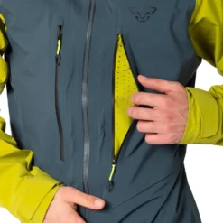 Giubbotto tecnico Dynafit Blacklight 3L Jacket M Golden Lime