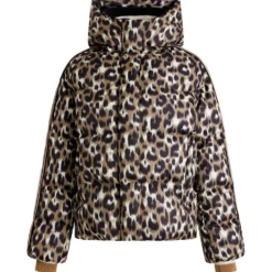 Giubbotto tecnico Fusalp Ada Leopard Leopard Flou Savane