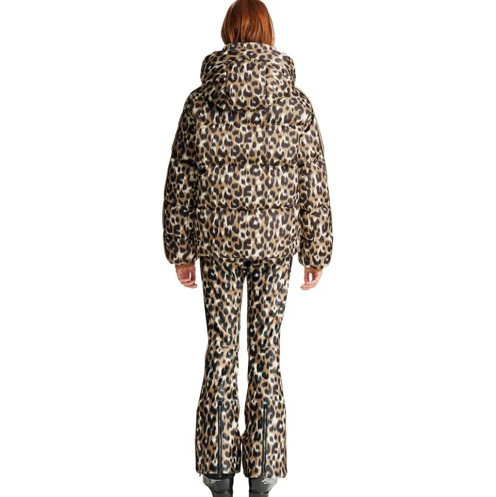 Giubbotto tecnico Fusalp Ada Leopard Leopard Flou Savane