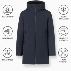Giubbotto tecnico Fusalp Gezi Dark Blue