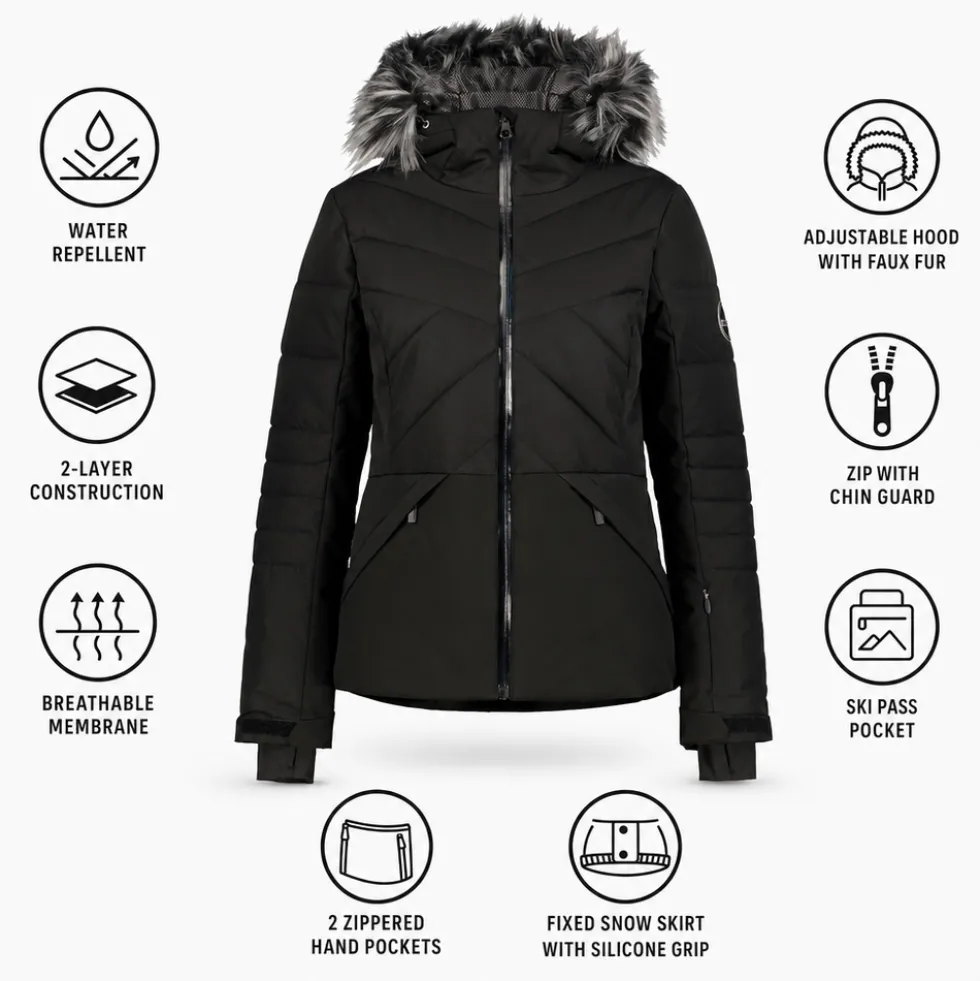 Giubbotto tecnico Icepeak Eveleth Noir